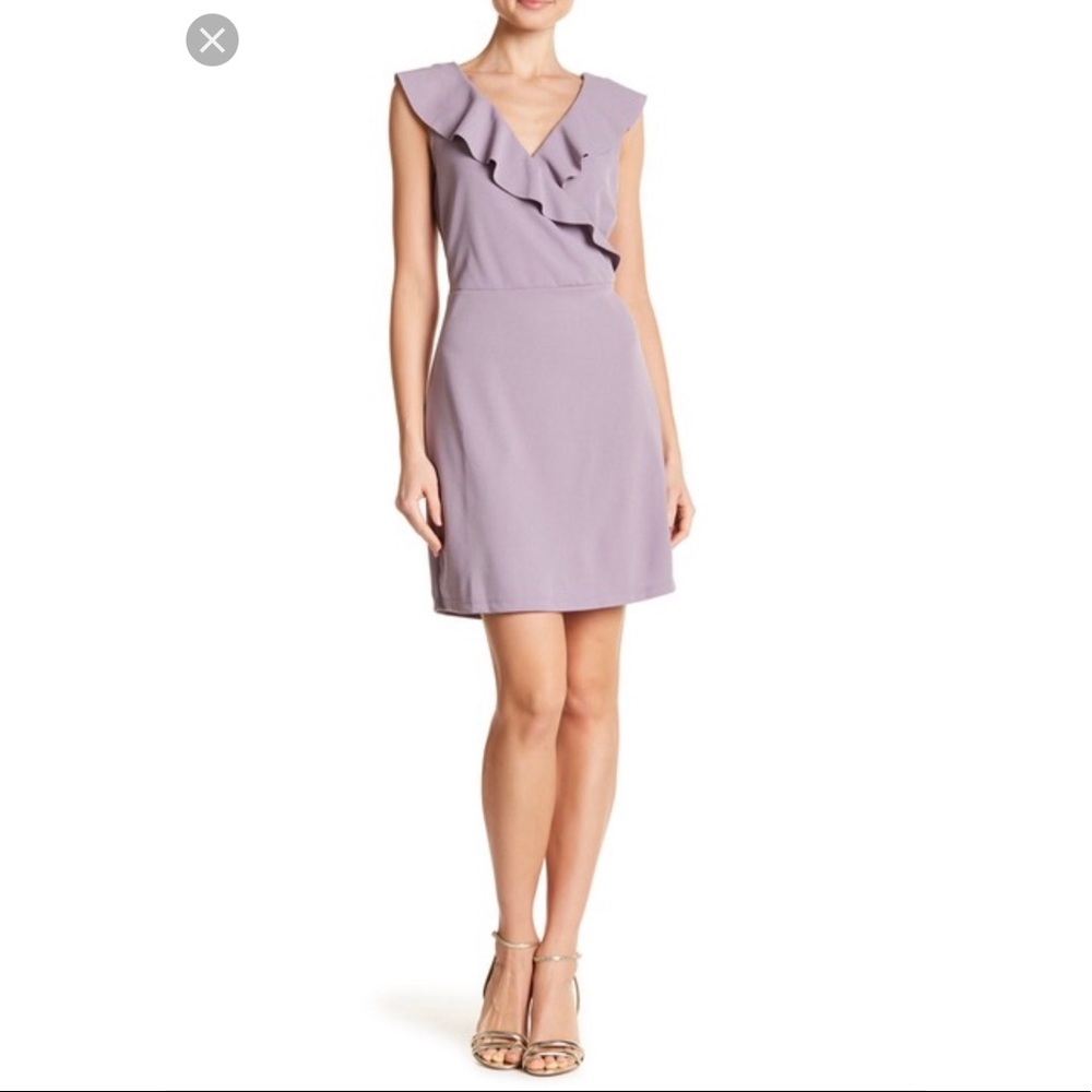 Nordstrom lavender cocktail dress